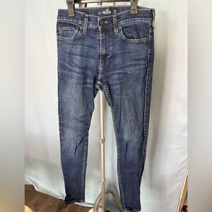 Hollister Dark Blue Super Skinny Jeans